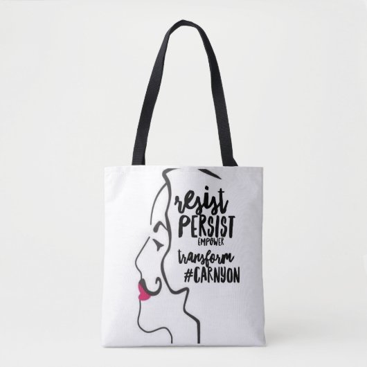  #CarnyOn Carny Girl Shopper Tote Bag (Voorkant)