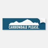 Carobligale alsjeblieft bumpersticker (Voorkant)