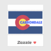 Carobligale CO Flag Sticker (Vel)