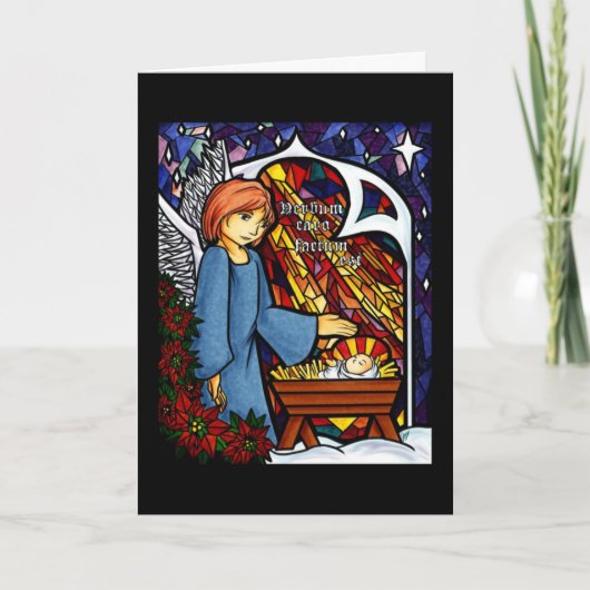 Carofactum van Verbum est Feestdagen Kaart (Voorkant)