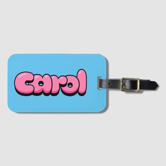 Carol Bagagelabel (Voorkant (horizontaal))