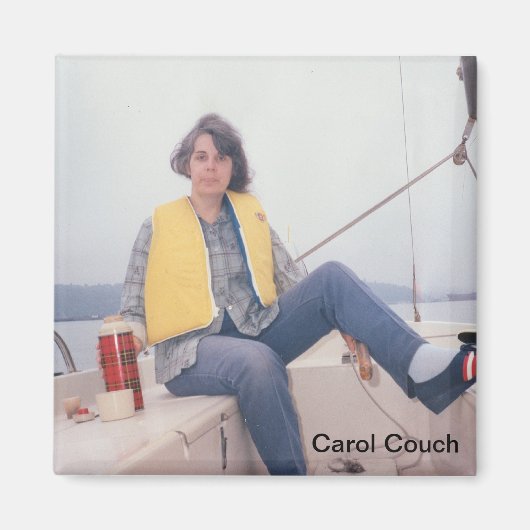 Carol Couch zeilmagneet Magneet (Voorkant)