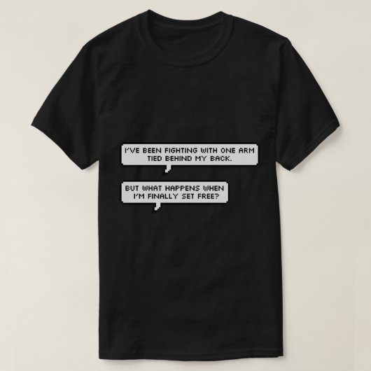 Carol Danvers Quote Sticker.png T-shirt (Design voorkant)