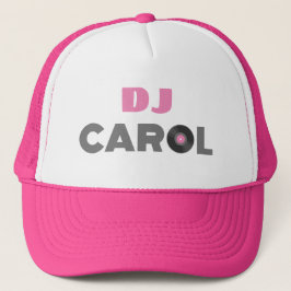 Carol DJ Trucker Hat Pet