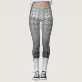 Carol E Capri Cut-offs Houndstooth Leggings (Voorkant)