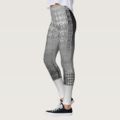 Carol E Capri Cut-offs Houndstooth Leggings (Links)