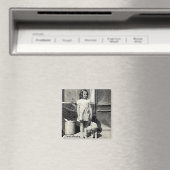 Carol en lamsmagneet magneet (Insitu (Vaatwasser))