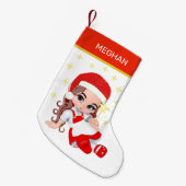 Carol Feeënmeisje & sterren Kleine Kerstsok (Voorkant (Hangend))