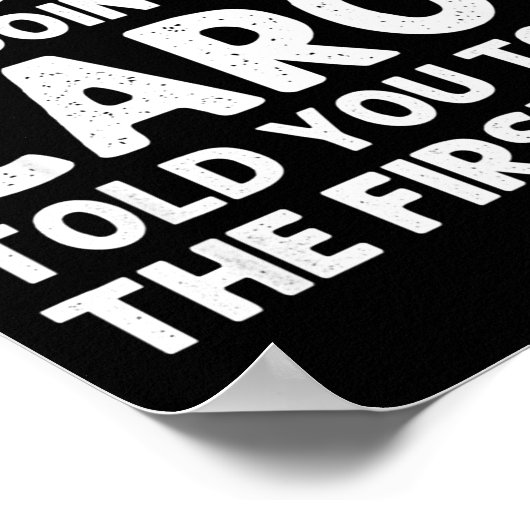 Carol Name D Birthday Funny Christmas J  Poster (Hoek)