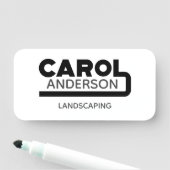 Carol Name Tag (In situ)