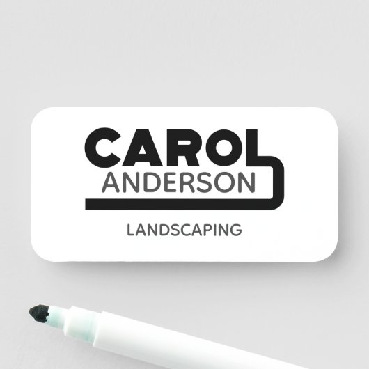 Carol Name Tag (In situ)