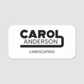 Carol Name Tag (Voorkant)