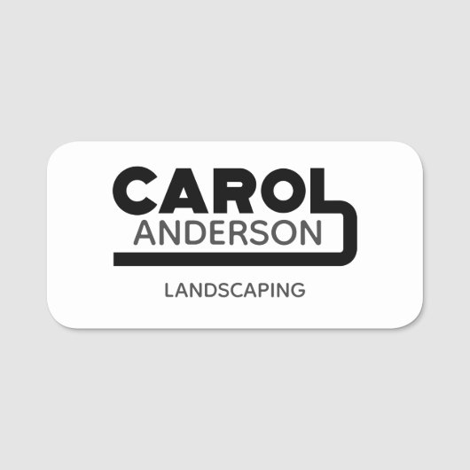 Carol Name Tag (Voorkant)
