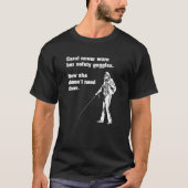 Carol Safety Goggles Science Chemistry T-shirt (Voorkant)