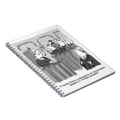 Carol Singers in de rechtbank - Juridisch Notitieboek (Rechterzijde)