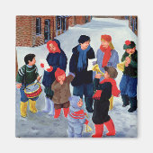 Carol Singers Magneet (Voorkant)