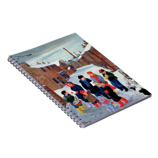 Carol Singers Notitieboek (Rechterzijde)