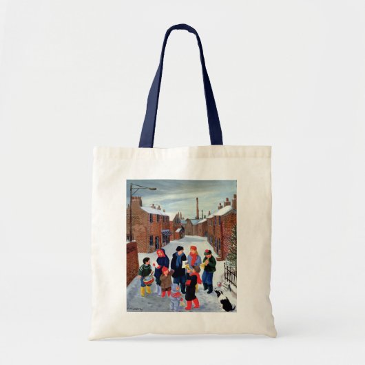 Carol Singers Tote Bag (Voorkant)