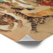 Carol Singing 1925 Louis Wain Wall Art Poster (Hoek)