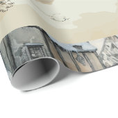 Carol Singing Cats Waterverf door L.W. Wain Cadeaupapier (Rol Hoek)