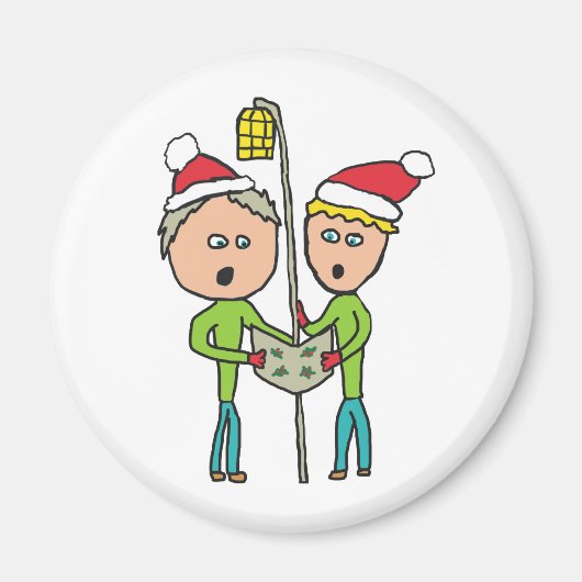 Carol Singing Magneet (Voorkant)
