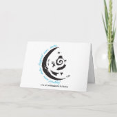 Carol, van de Klokken Feestdagen Kaart (Achterkant)