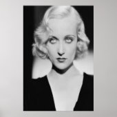 Carole Lombard Eyes Poster (Voorkant)