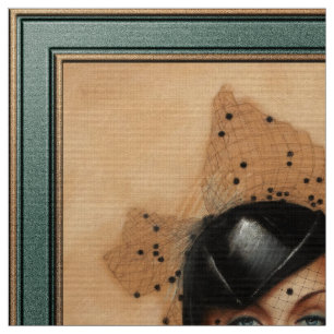 Carole Lombard Portret van Charles Gates Sheldon Stof