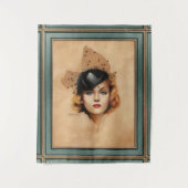 Carole Lombard Portret van Charles Gates Sheldon Wandkleed (Voorkant)