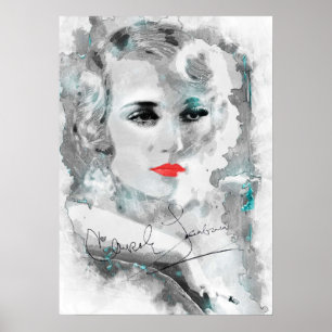 Carole Lombard Poster