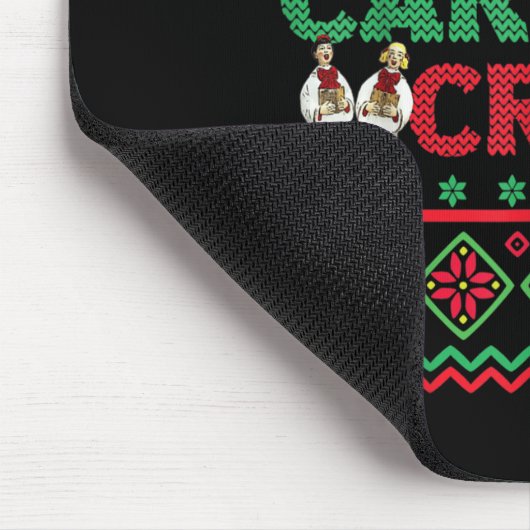 Caroler Crew Ugly KerstSweater Caro Muismat (Hoek)