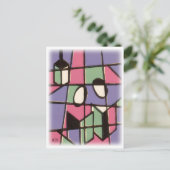 Carolers Briefkaart (Staand voorkant)