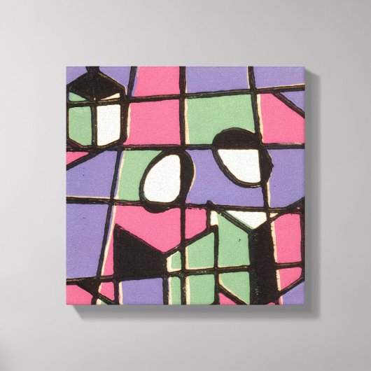 Carolers Canvas Afdruk (Voorkant)