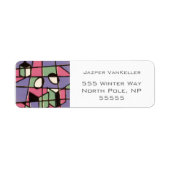 Carolers Etiket (Voorkant)