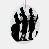 Carolers Keramisch Ornament (Rechts)