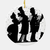 Carolers Keramisch Ornament (Achterkant)