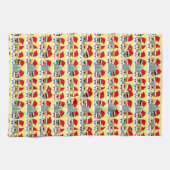 Carolers Kerstmis Theedoek (Horizontaal)