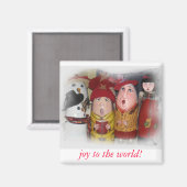 CAROLERS MAGNEET (Voorkant / Achterkant)