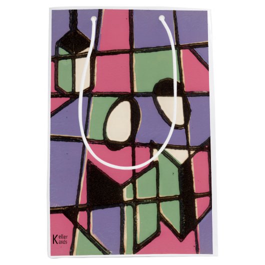 Carolers Medium Cadeauzakje (Voorkant)