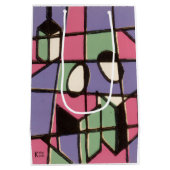 Carolers Medium Cadeauzakje (Achterkant)