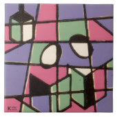 Carolers Tegeltje (Voorkant)