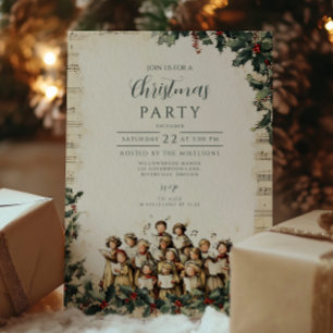  Carolers Vrolijk Kerstfeest Kaart