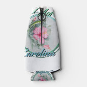 Carolina Anole en Hibiscus Flesjeskoeler (Achterkant)