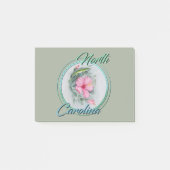 Carolina Anole en Hibiscus Post-it® Notes (Voorkant)