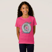 Carolina Anole en Hibiscus T-shirt (Voorkant volledig)