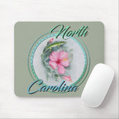 Carolina Anole & Hibiscus Muismat (Met muis)