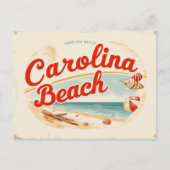  Carolina Beach Briefkaart (Voorkant)