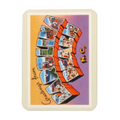 Carolina Beach North Carolina NC  Briefkaart- Magneet (Verticaal)