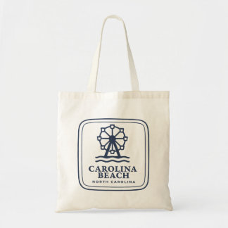 Carolina Beach North Carolina Reuzenrad en Zee Tote Bag