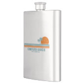 Carolina Beach North Carolina Sun Palm Trees Flacon (Links)